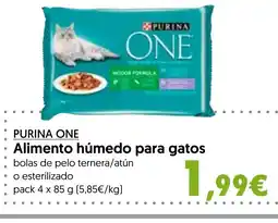 Hiper Usera PURINA ONE Alimento húmedo para gatos oferta