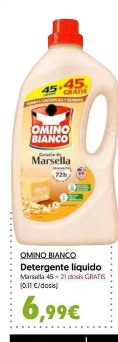 Hiper Usera OMINO BIANCO Detergente líquido oferta