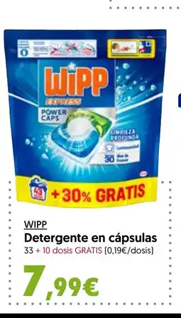 Hiper Usera WIPP Detergente en cápsulas oferta