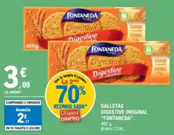E.Leclerc FONTANEDA Galletas digestive original oferta