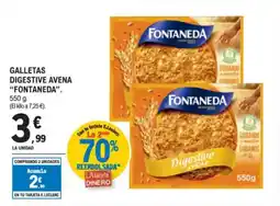 E.Leclerc FONTANEDA Galletas digestive avena oferta