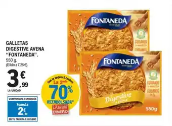 E.Leclerc FONTANEDA Galletas digestive avena oferta