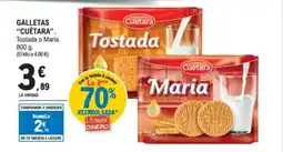 E.Leclerc CUÉTARA Galletas oferta