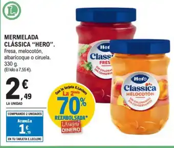 E.Leclerc HERO Mermelada clássica oferta