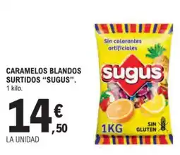 E.Leclerc SUGUS Caramelos blandos surtidos oferta
