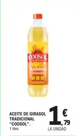 E.Leclerc COOSOL Aceite de girasol tradicional oferta