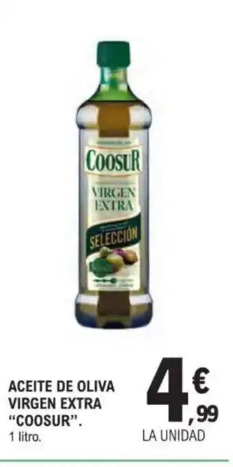 E.Leclerc COOSUR Aceite de oliva virgen extra oferta