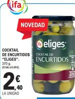 E.Leclerc ELIGES Cocktail de encurtidos oferta