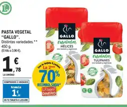 E.Leclerc GALLO Pasta vegetal oferta