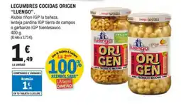 E.Leclerc LUENGO Legumbres cocidas origen oferta
