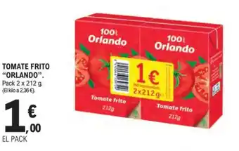 E.Leclerc ORLANDO Tomate frito oferta