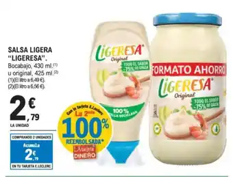 E.Leclerc LIGERESA Salsa ligera oferta