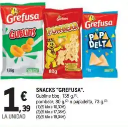 E.Leclerc GREFUSA Snacks oferta