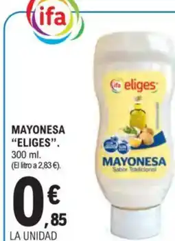 E.Leclerc ELIGES Mayonesa oferta