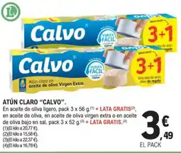E.Leclerc CALVO Atún claro oferta