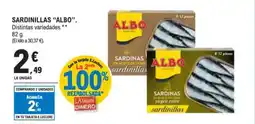 E.Leclerc ALBO Sardinillas oferta