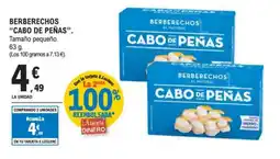 E.Leclerc CABO DE PEÑAS Berberechos oferta