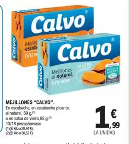E.Leclerc CALVO Mejillones oferta