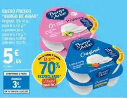 E.Leclerc BURGO DE ARIAS Queso fresco oferta