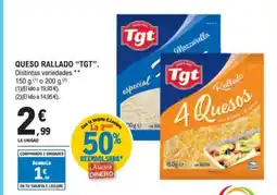 E.Leclerc TGT Queso rallado oferta