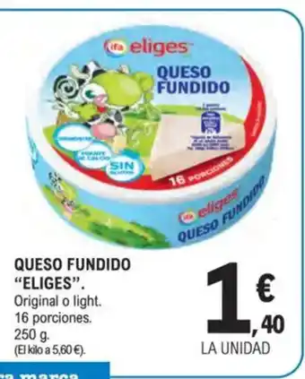 E.Leclerc ELIGES Queso fundido oferta