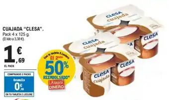 E.Leclerc CLESA Cuajada oferta
