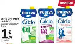 E.Leclerc PULEVA Leche vita calcio oferta