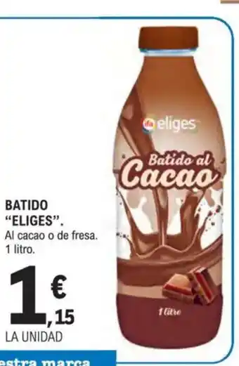 E.Leclerc ELIGES Batido oferta