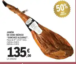 E.Leclerc SÁNCHEZ ALCARAZ Jamón de cebo Ibérico oferta