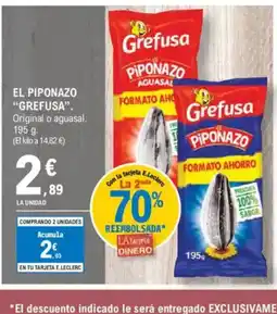E.Leclerc GREFUSA El piponazo oferta