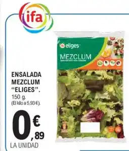 E.Leclerc ELIGES Ensalada mezclum oferta
