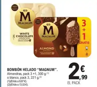 E.Leclerc MAGNUM Bombón helado oferta