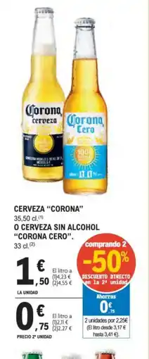 E.Leclerc CORONA Cerveza oferta