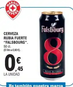 E.Leclerc FALSBOURG Cerveza rubia fuerte oferta
