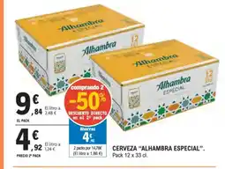 E.Leclerc ALHAMBRA ESPECIAL Cerveza oferta