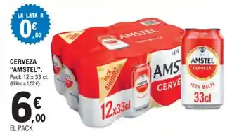 E.Leclerc AMSTEL Cerveza oferta
