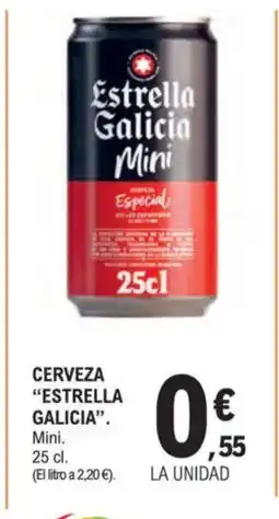 E.Leclerc ESTRELLA GALICIA Cerveza oferta