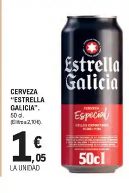 E.Leclerc ESTRELLA GALICIA Cerveza oferta