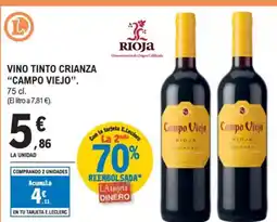 E.Leclerc CAMPO VIEJO Vino tinto crianza oferta