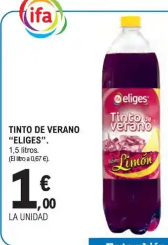 E.Leclerc ELIGES Tinto de verano oferta