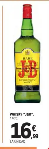 E.Leclerc J&B whisky oferta