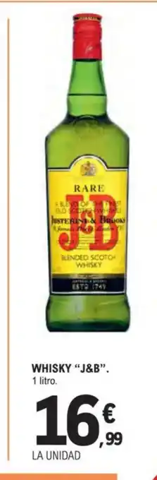 E.Leclerc J&B whisky oferta