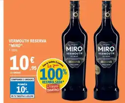 E.Leclerc MIRO Vermouth reserva oferta