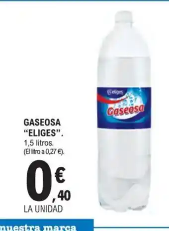 E.Leclerc ELIGES Gaseosa oferta