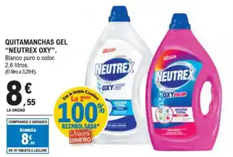 E.Leclerc NEUTREX OXY Quitamanchas gel oferta