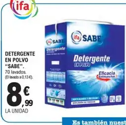 E.Leclerc SABE Detergente en polvo oferta