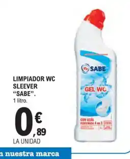E.Leclerc SABE Limpiador wc sleever oferta