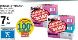 E.Leclerc RENOVA Servilleta oferta