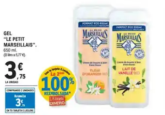 E.Leclerc LE PETIT MARSEILLAIS Gel oferta