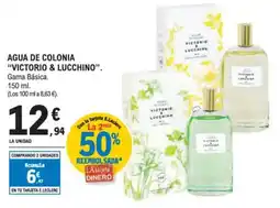E.Leclerc VICTORIO & LUCCHINO Agua de colonia oferta